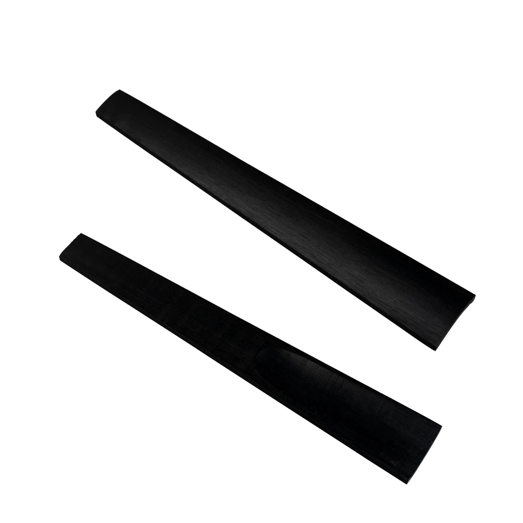 Древесина эбенового дерева 4/4 Гриф для скрипки Незаконченный 4 струны гриф DIY