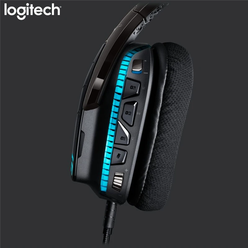 Игровые наушники Logitech G633 Artemis Spectrum RGB 7 1 объемный звук головка микрофона для мыши