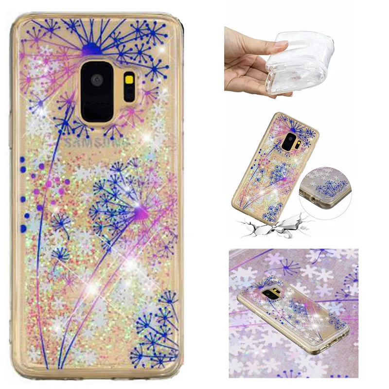 Чехол для телефона Samsung Galaxy S9 9S G960 с динамическим жидким зыбучим песком SM G960F G960N
