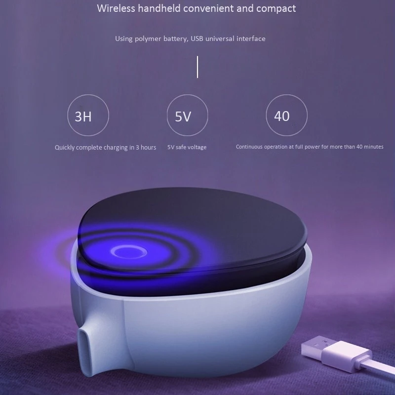 

2 Suction Modes USB Vacuum Cleaner Wireless Handheld Vacuum Cleaner Mini Portable Keyboard Desktop Cleaner