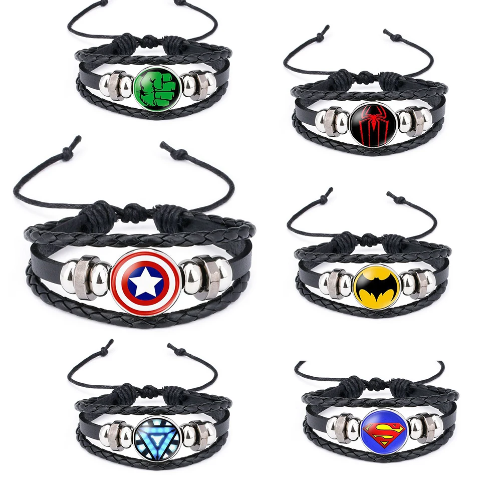 Значок супергероя из фильма значок капитана щит летучей мыши супер яркий кожаный