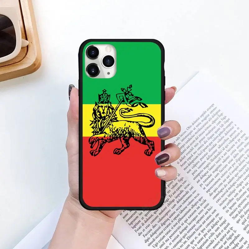 

ethiopia flag retro style logo Phone Cases for iPhone 11 12 pro XS MAX 8 7 6 6S Plus X 5S SE 2020 XR Luxury brand shell