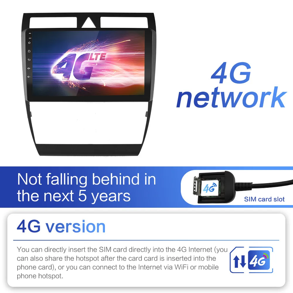 Автомобильная Мультимедийная система 4 + 64 Гб DSP 2 din Android 9 0 4G NET автомагнитола