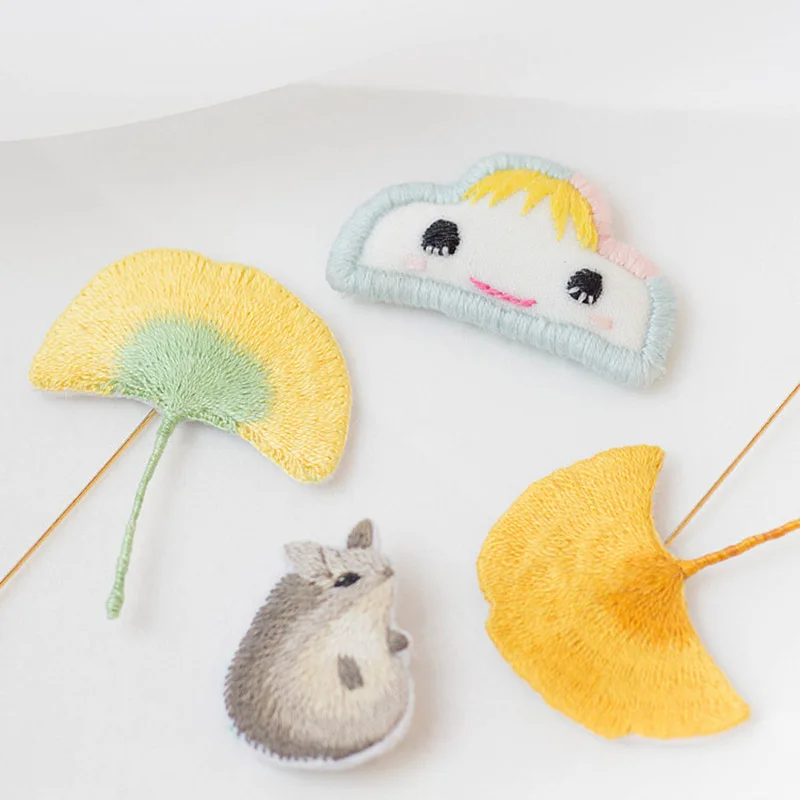 

Европейский стиль ручной работы ремесло вышивка ткань DIY мультфильм брошь ювелирные изделия булавка украшения материал наборы