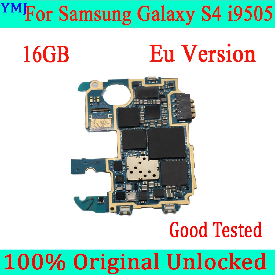Оригинальная разблокированная материнская плата для Samsung Galaxy S4 i9505 с системой