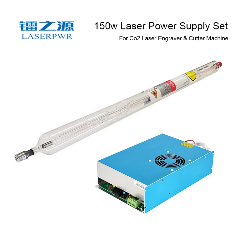 

LASERPWR hot selling DY20 Laser Power Supply Set +1850mm Length best match for RECI W8 100w-150w CO2 laser tube for Laser cutter