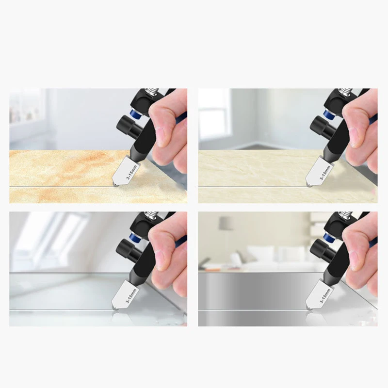 

2 in 1 Multi-Functional Manual Tile Cutter Glass Breaker Kit Ceramic Tile Opener Glass Tile Opener Divider