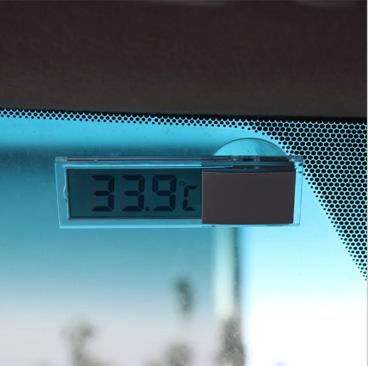 

1Pcs Smart Car LCD Digital Thermometer Accessories for Suzuki swift grand vitara Skoda octavia a5 a7 Chery tiggo accessories