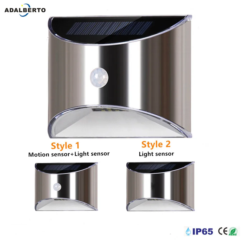 Светодиодный светильник на солнечной батарее PIR датчик движения