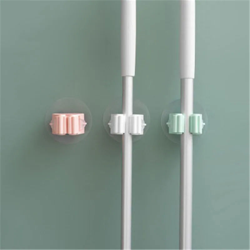 

Multifunctional Hook Wall-Mounted Mop Storage Rack Hanger Brush Broom Hanger Hooks Kitchen Bathroom Powerful Hook Storage Tool