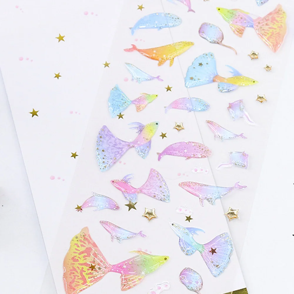 3D наклейки для скрапбукинга ручная книга декоративная Водонепроницаемая