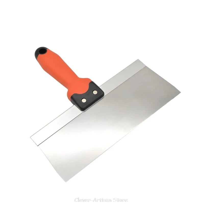 

6/8/10/12 Inch Stainless Steel Putty Knife Taping Paint Scraper Broad Blade with Handle for Wall Floor Tile Au 21 20 Dropship