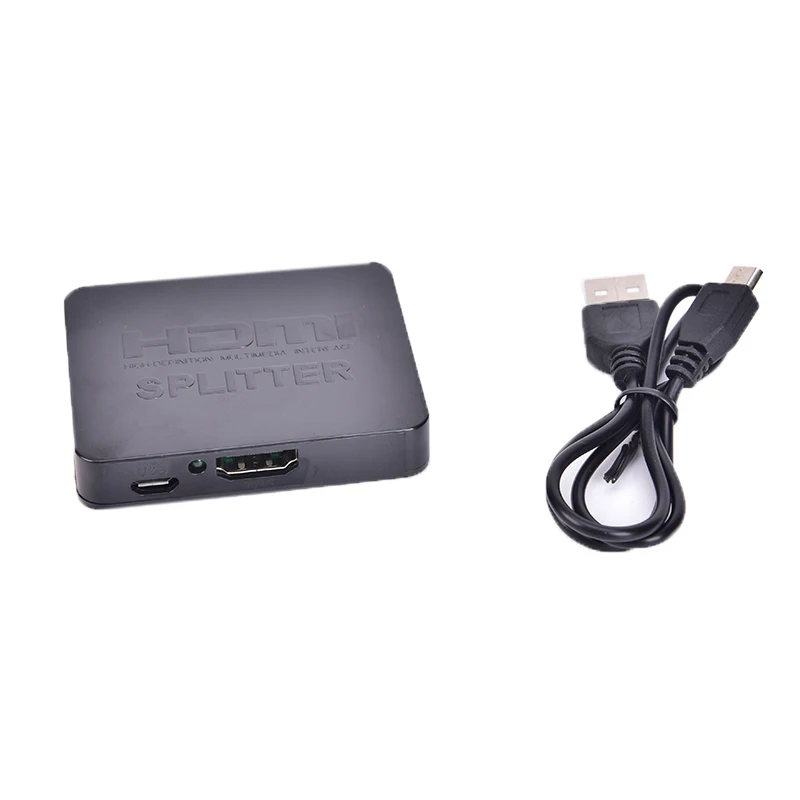 Full HD 4K HDMI совместимый сплиттер 1X2 2 порта ретранслятор усилитель концентратор 3D