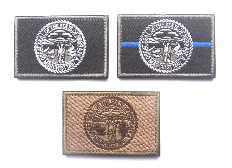 Нашивка в виде Государственного флага небракки тактические нашивки с крючком на