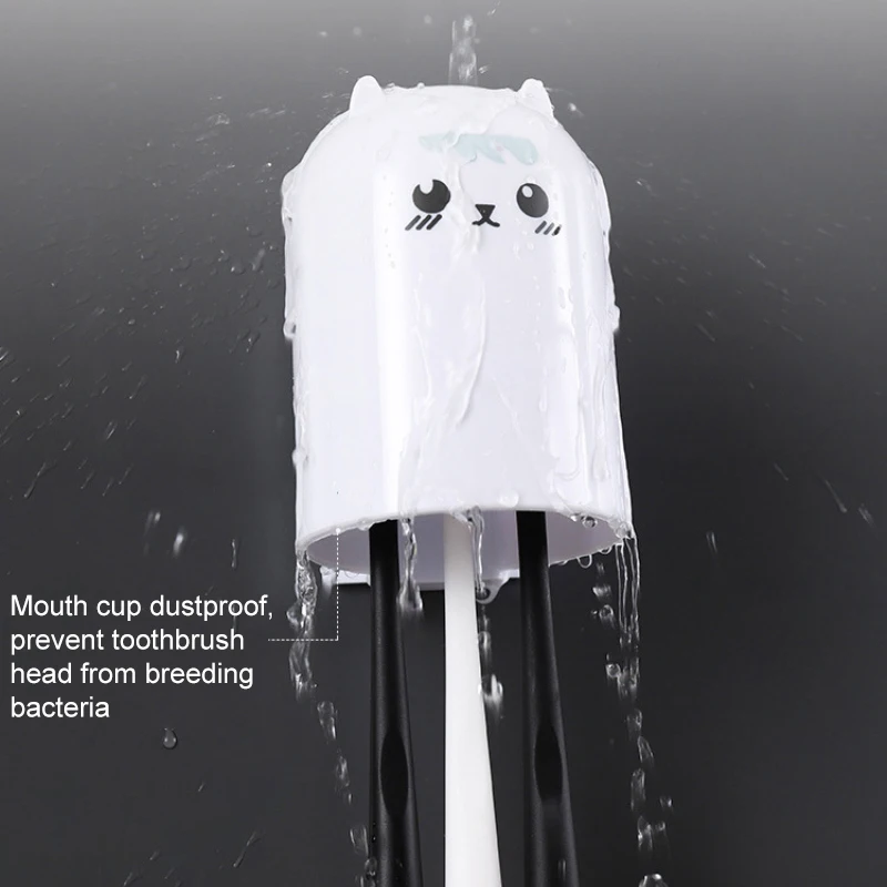 Аксессуары для ванной комнаты Волшебный держатель зубных щеток без перфорации 3