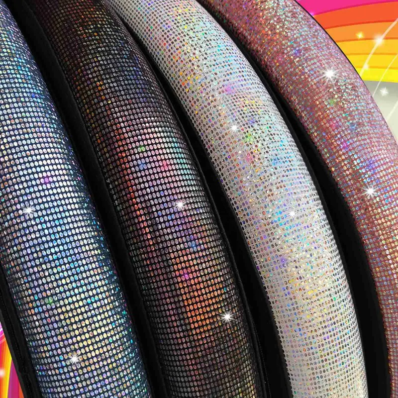 Bling чехол рулевого колеса автомобиля для Mercedes Benz W201 GLA W176 CLK W209 W202 W220 W204 W203 W210 W124 W211