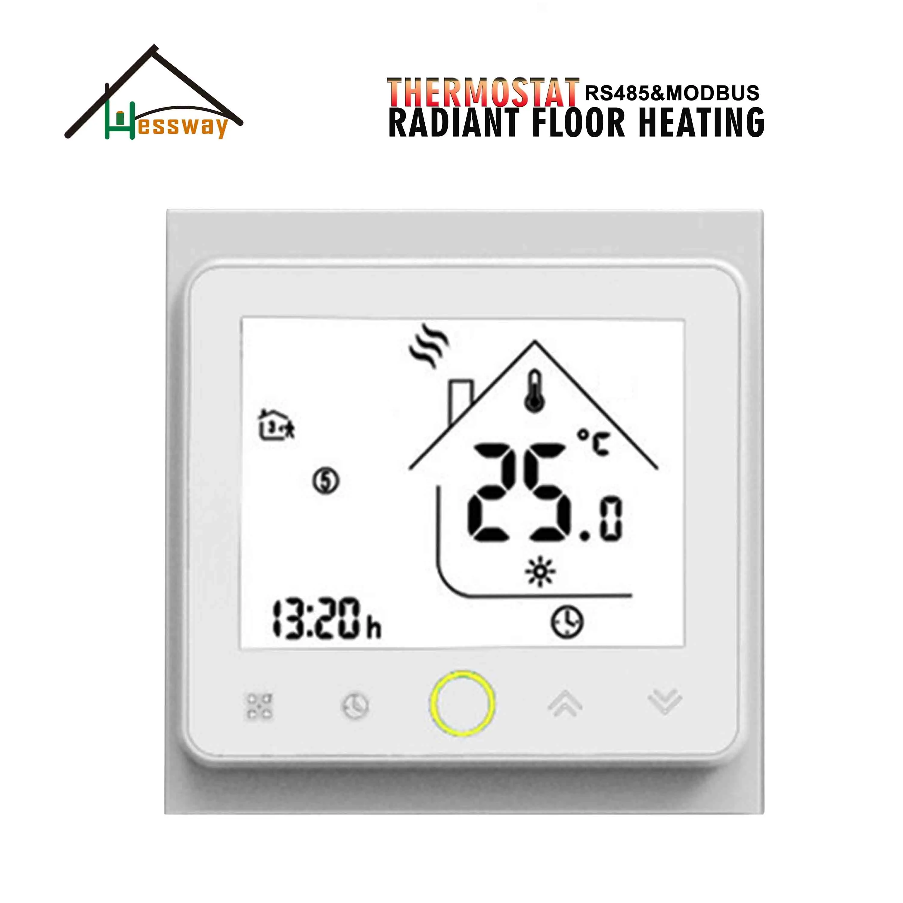 HESSWAY RS485&ampMODBUS NO/NC remote control Thermostat for Warm Floor | Бытовая техника