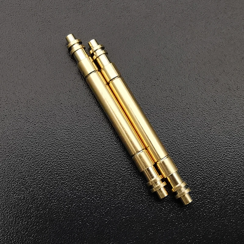 2PCS Gold Color Spring Bars For Submariner Wrist Watch 116618LN, 2.0X20mm, Watch Parts