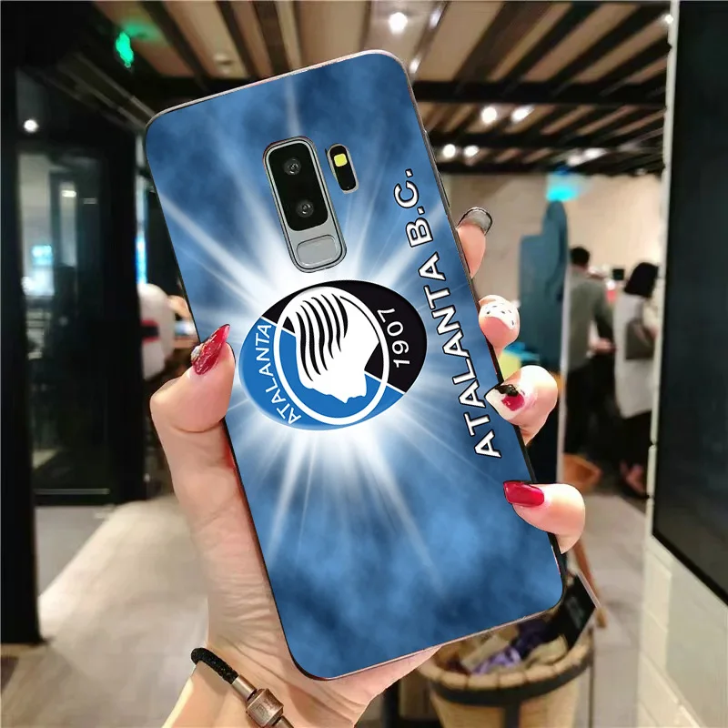 Чехол для телефона Zapata чехол Samsung Galaxy S10 S8 S9 Edge DIY черный мягкий TPU Atalanta FC A9 C10 C9 J7 Max