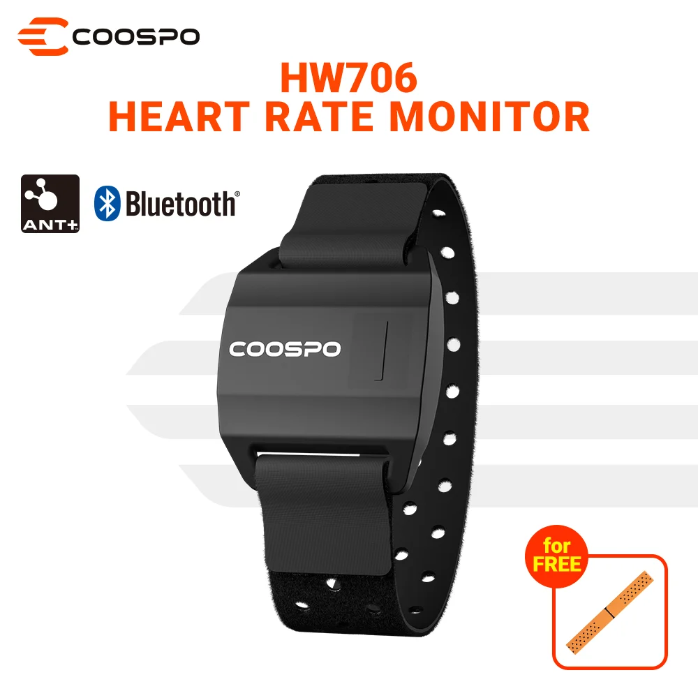 Монитор сердечного ритма CooSpo HW706 Bluetooth 5 0 ANT + ip67 водонепроницаемый|Наружное