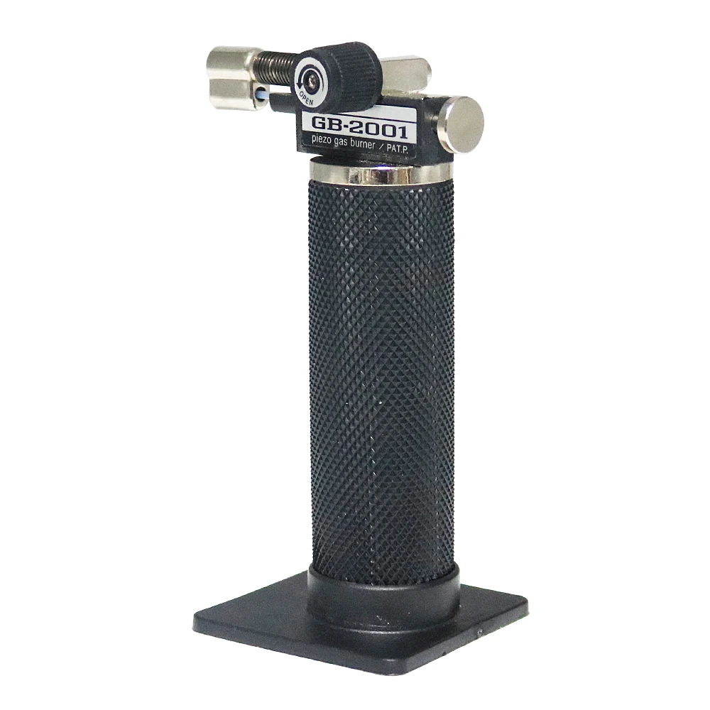 Миниатюрный самозажигающийся бутановый Micro фонарь для дома и кухни Регулируемый