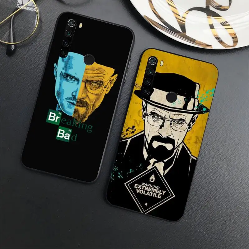 

Heisenberg Breaking Bad Phone Case For Xiaomi Redmi note 7 8 9 t max3 s 10 pro lite coque shell cover funda