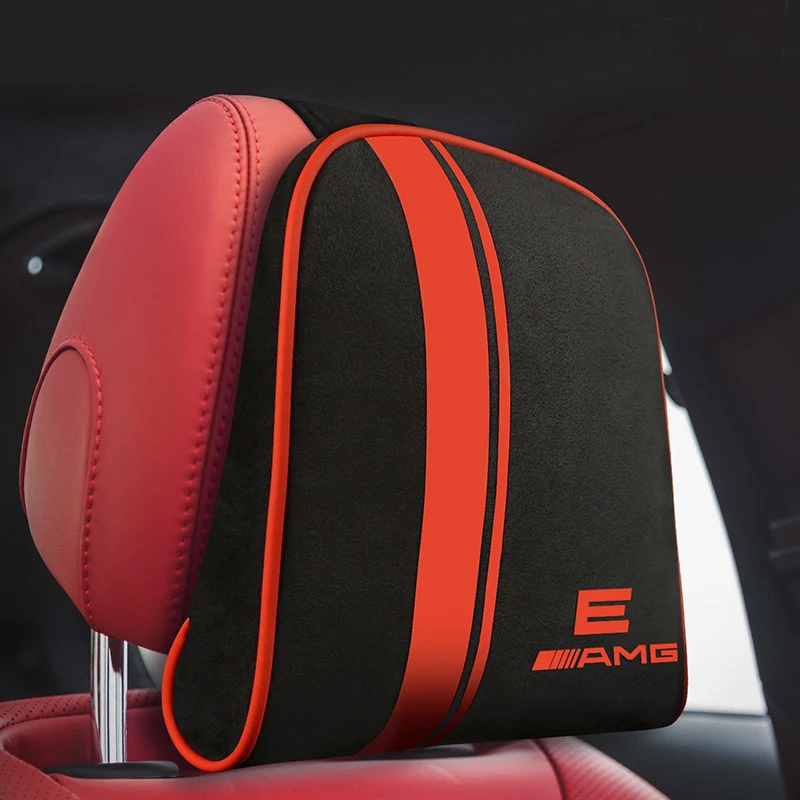 Подушка для сиденья автомобиля подголовник подушка шеи Mercedes AMG A B C S Class Maybach E300 GLE