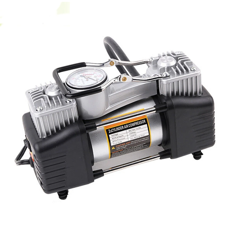 12V 150PSI Портативный Heavy Duty двойной цилиндр воздушный насос воздушный компрессор шин для Грузовой Автомобиль RV