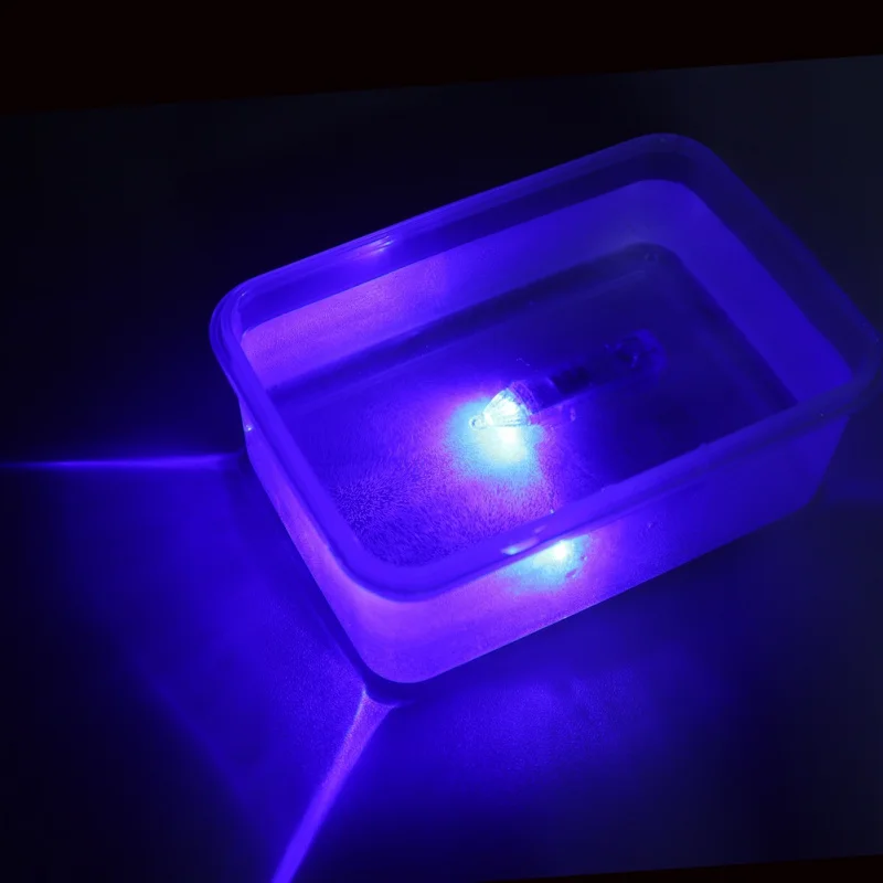 Светодиодный ночной рыболокатор водонепроницаемая мигающая приманка 2 76 дюйма