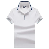 summer new cotton polo shirt mens fashion casual slim trend pure color short sleeve polo shirt mens high quality polo shirt