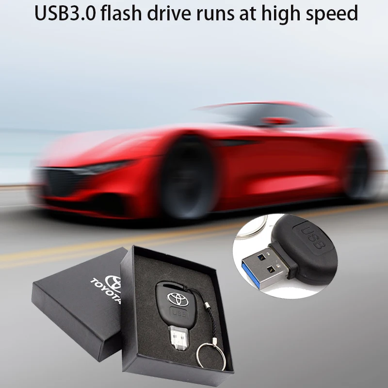 Автомобильный ключ Toyota флеш-накопитель USB 3 0 4 ГБ 8 16 32 64 Гб 128 высокоскоростные