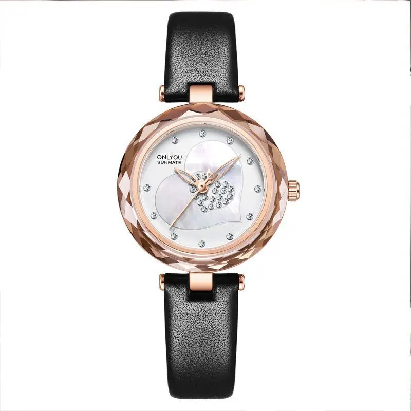

New fashion trend Bai Bei contracted fashion INS wind female watch waterproof