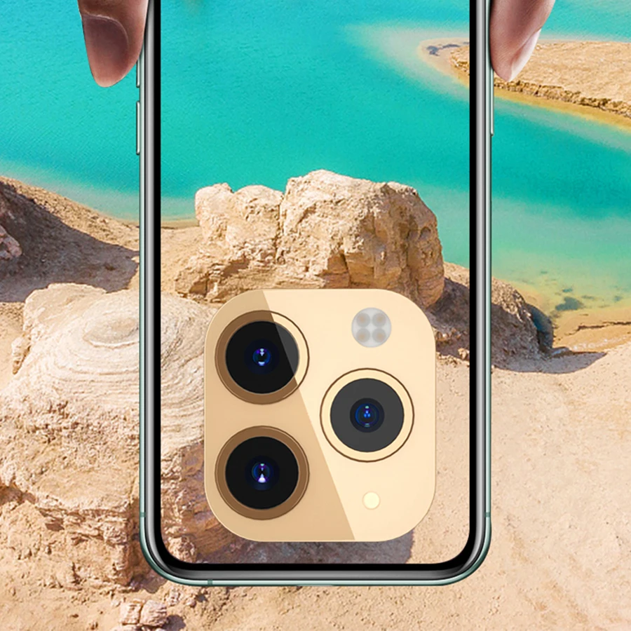 3D камера для iPhone XS Max X Закаленное Стекло Второе изменение на 11 Pro поддельные