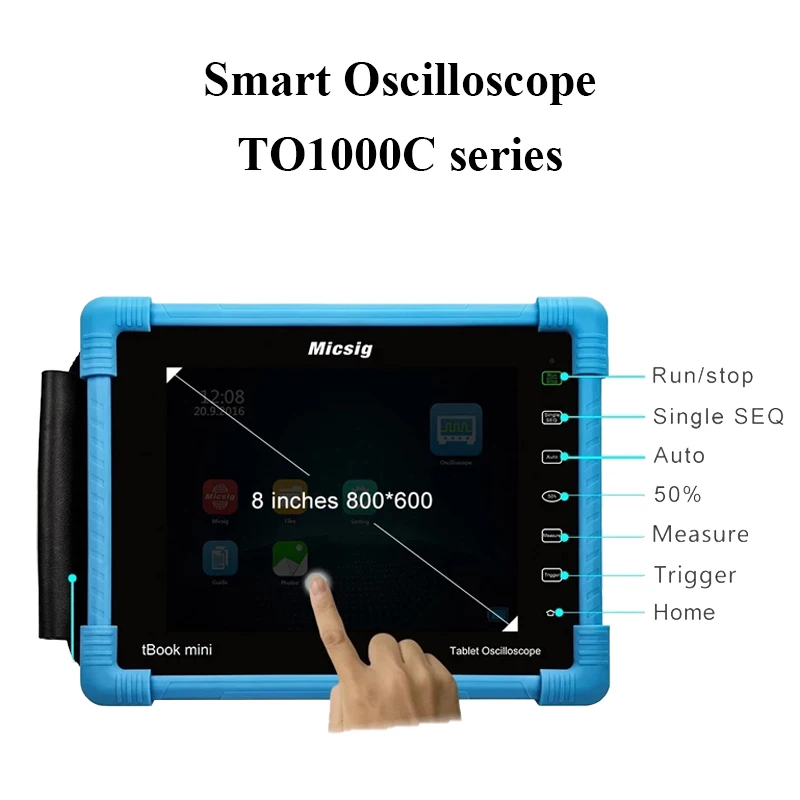 

Портативный осциллограф зажигания диагональю 2021 дюйма и частотой 100 МГц