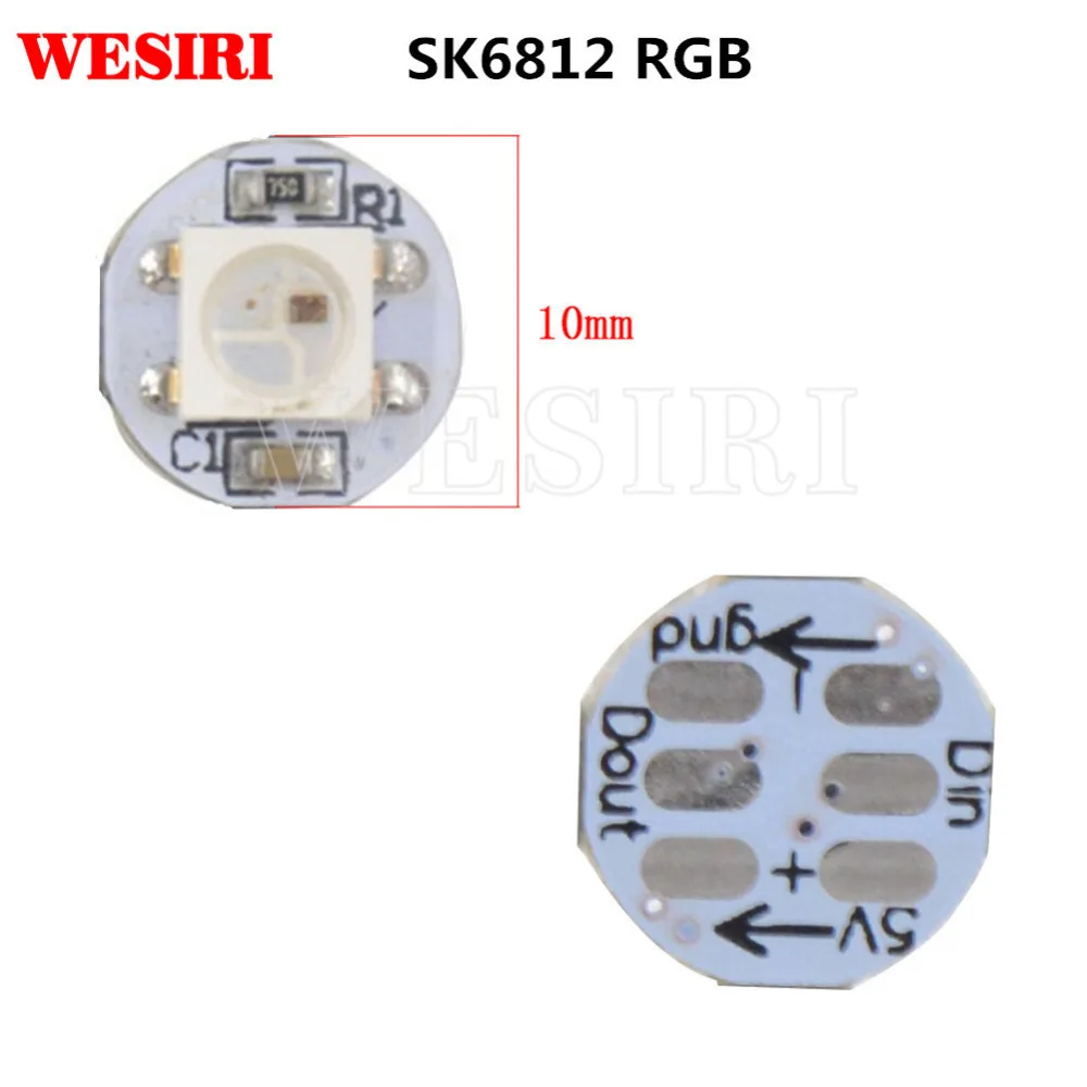 10 ~ 1000 шт. SK6812 (по аналогии с WS2812B ) RGBW адресуемых СВЕТОДИОДНЫЙ Пиксель чипы