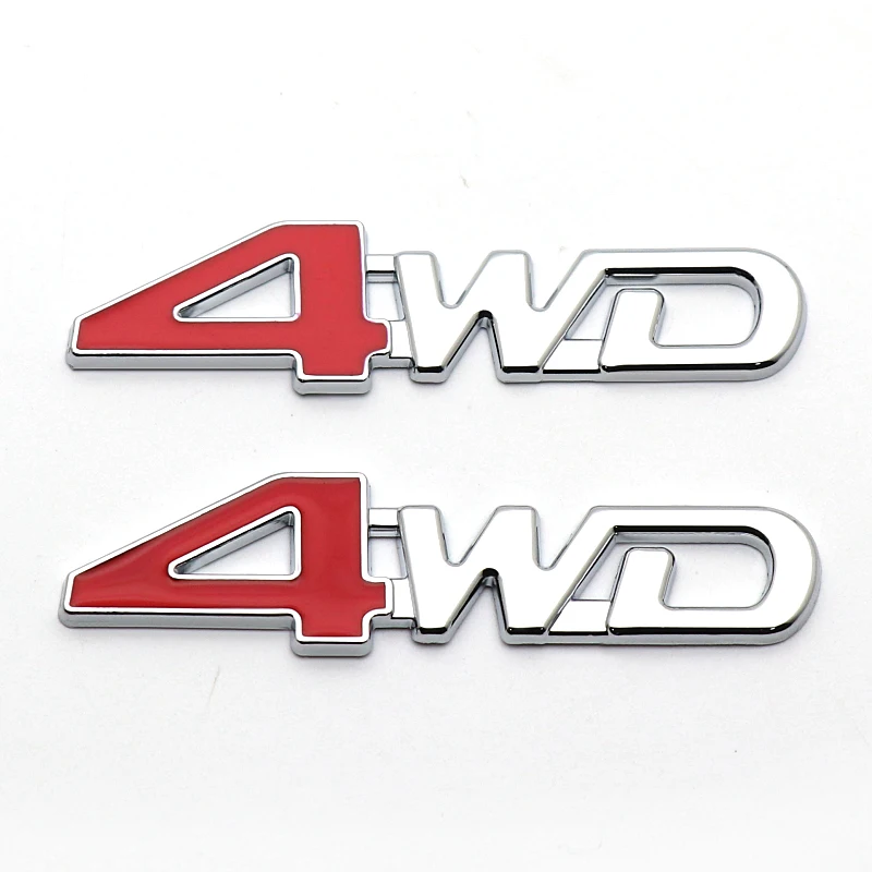 3D металлическая наклейка 4WD эмблема значок наклейки для Daihatsu Terios Sirion Mira материал