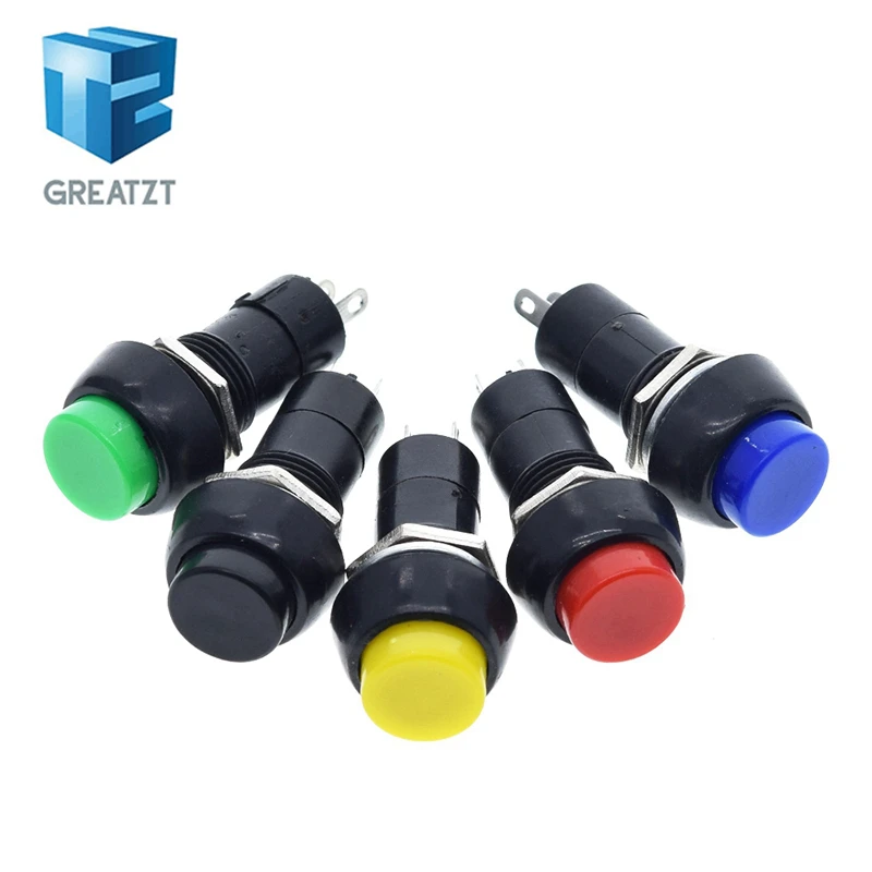GREATZT 1 упаковка = 5 шт. PBS 11B 2PIN 12 мм лотереи без замка с встроенной функцией спуска