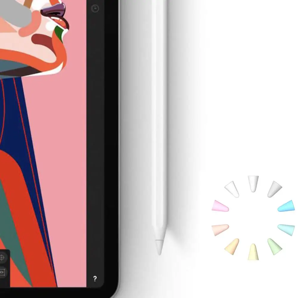 8 шт. Силиконовые Запасные защитные наконечники для Apple ipad Pencil 1st 2nd Stylus |
