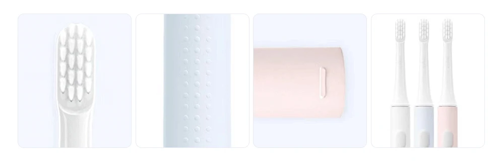 Xiaomi mijia T100 звуковая электрическая зубная щетка Водонепроницаемая ультра звуковая автоматическая зубная щетка USB перезаряжаемая с 2 скоростями уход за полостью рта