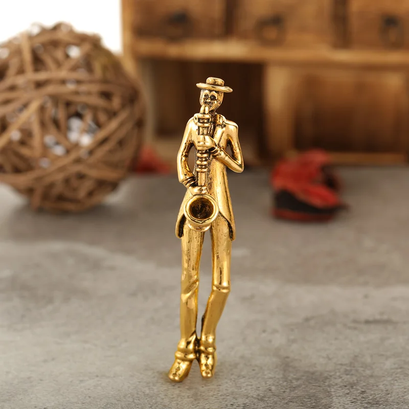 Blucome яркие броши в виде саксофона для музыкальной игры корсаж женщин и мужчин