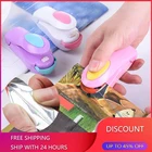 Мини милая портативная машина для запечатывания пищевых продуктов закуска пластиковый пакет зажим термосваривающая машина конфеты цвета смешивание бытовая кухня электрические инструменты для хранения мелких предметов