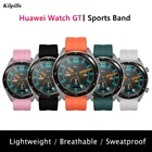 Ремешок силиконовый для Huawei Watch GT 2, браслет для Galaxy watch 46 мм samsung Gear S3 Frontier 22 мм amazfit bip, Gear S 3 46