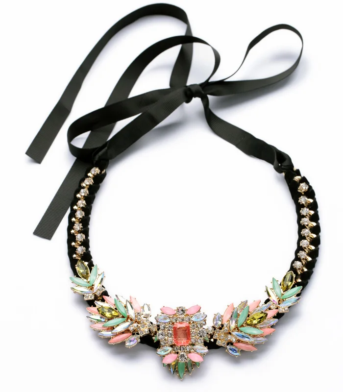 Ожерелье женское из цинкового сплава с имитацией цветка | Украшения и аксессуары