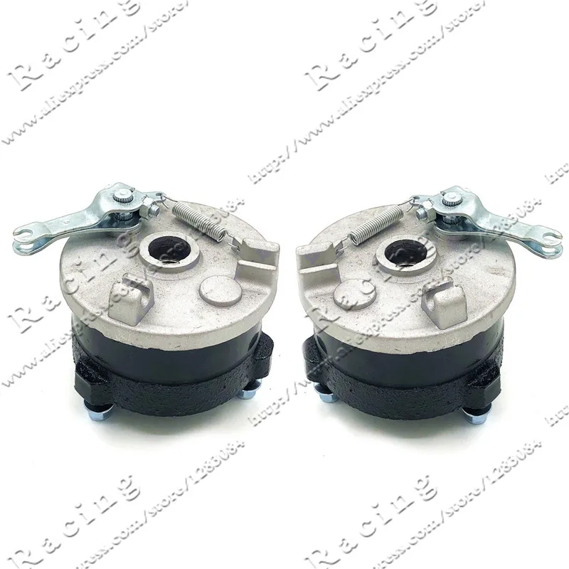 Левый/правый Тормозной барабан Ступица колеса для Jinling Fuxin 49CC 50CC 90CC 110CC 125CC детский