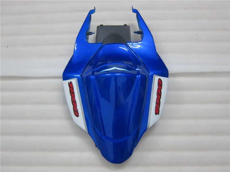 Tail Fairing Пользовательские Комплект обтекателя мотоцикла для SUZUKI 2007 2008 GSXR1000 K7 ABS пластиковые гоночные обтекатели комплект 07 08 GSXR 1000 bule aftermarket - Цвет: Tail Fairing