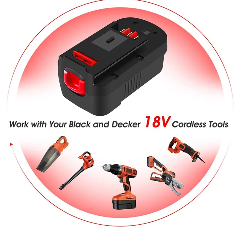 Bonacell 3500mAh 18V для BLACK & DECKER Ni MH HPB18 аккумуляторная батарея A18 A1718 A18NH OPE FS1800CS FS1800D