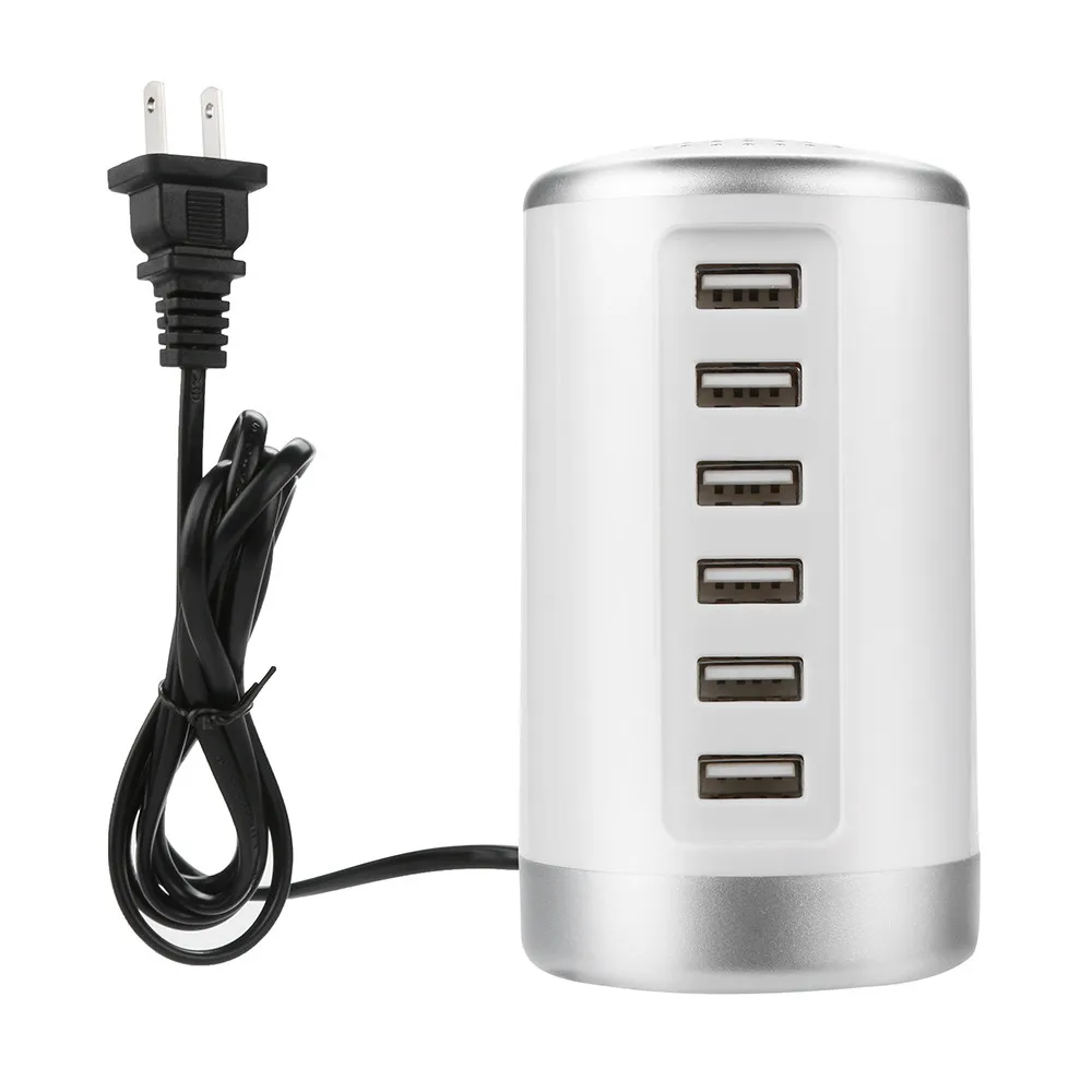 MOSUNX новинка высокое качество 30 Вт 6 портов USB адаптер питания быстрая зарядная