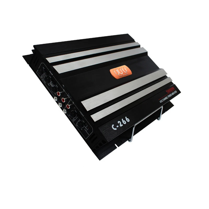 Автомобильный усилитель 4 канала 24 В автомобильный мощности толчок сабвуфер и