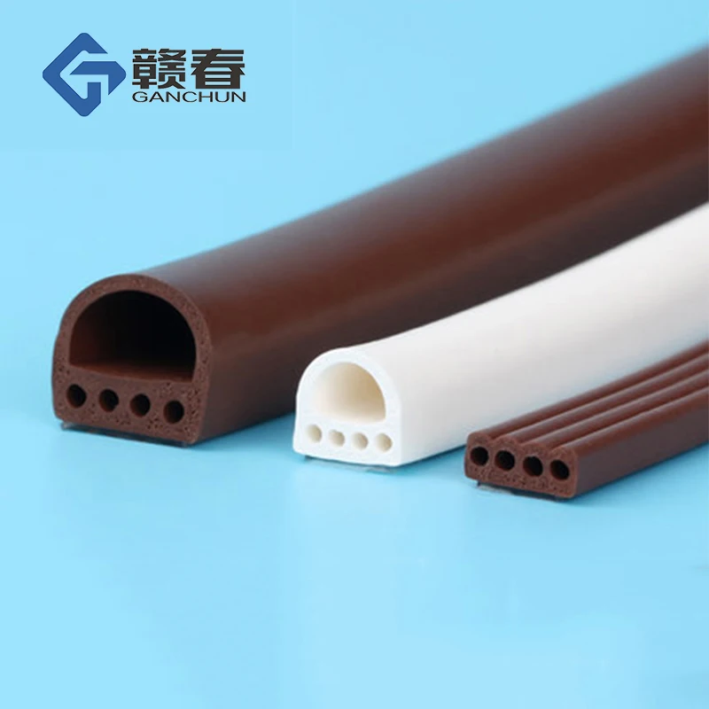 GANCHUN 6 м/лот D/I Тип силиконовой резины уплотнительная полоса для двери/окна звук