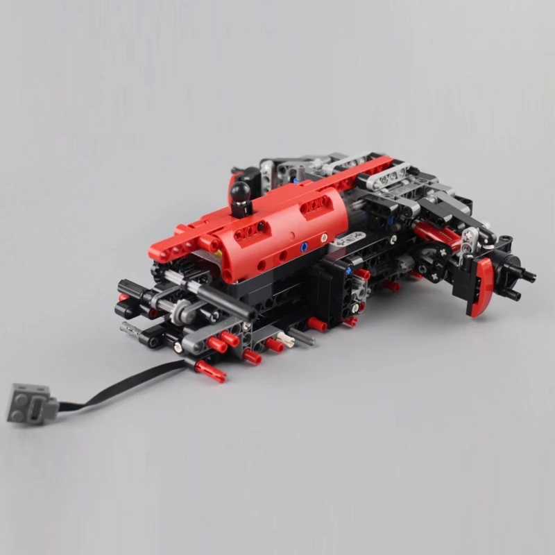 Technic 13079 приложение RC автомобиль MOC-10559 Veneno Roadster с функцией двигателя строительные блоки кирпичики игрушки подарок для детей